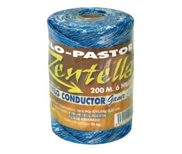 Bobina hilo conductor azul 6 hilos