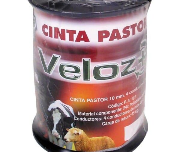 Cinta conductora 10 mm 200 m blanca