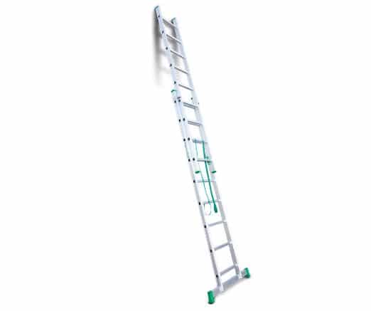 Escalera aluminio ES-doble 12 12+12 peldaños - Imagen 2