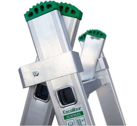 Escalera aluminio ES-doble 12 12+12 peldaños - Imagen 3