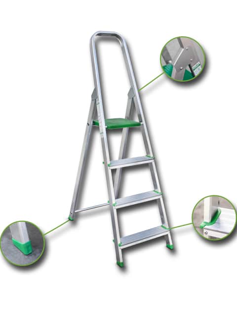 Escalera domestica 8 peldaños