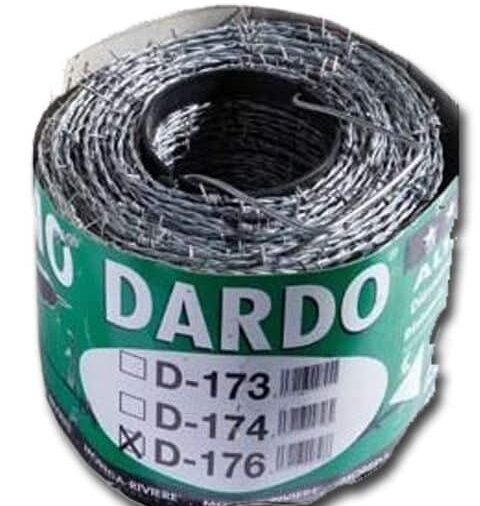 Alambre espino Dardo 1,6x15 rollo 250m