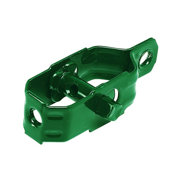 Tensor malla 80x25 mm plastificado verde