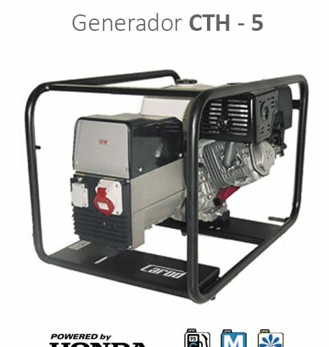 Generador CTH-5 TF 4 Kva GX 270