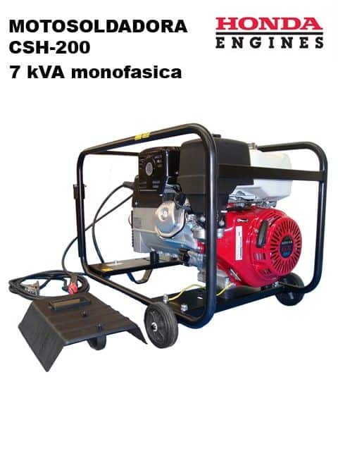 Motosoldadura CSH-200H 7 Kva MF GX 390