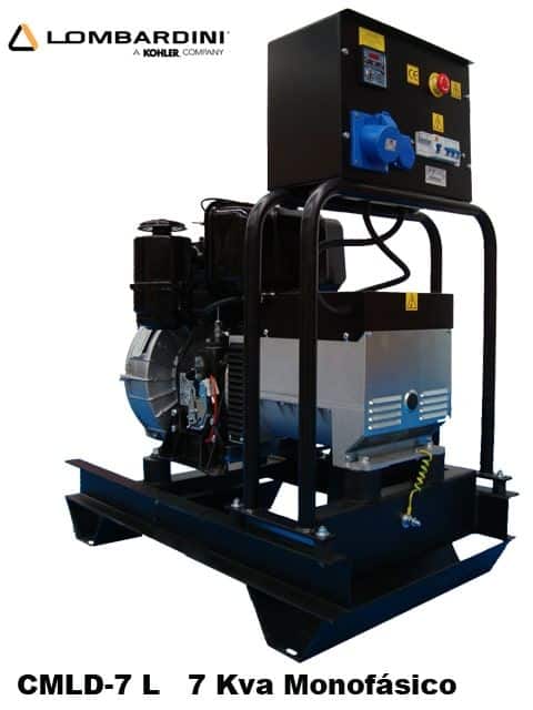 Generador Diesel CMLD-6,5 L 6 Kva Mono 220v 1500 r
