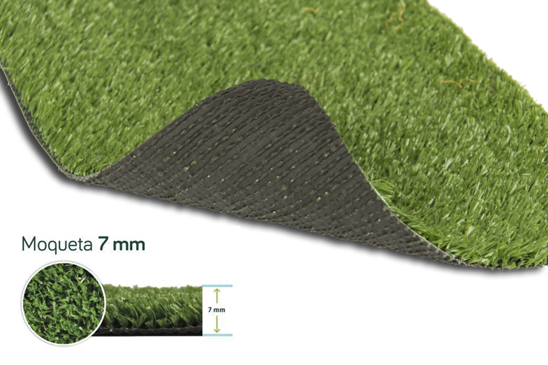 Cesped artificial 7 mm. moqueta (mt2)