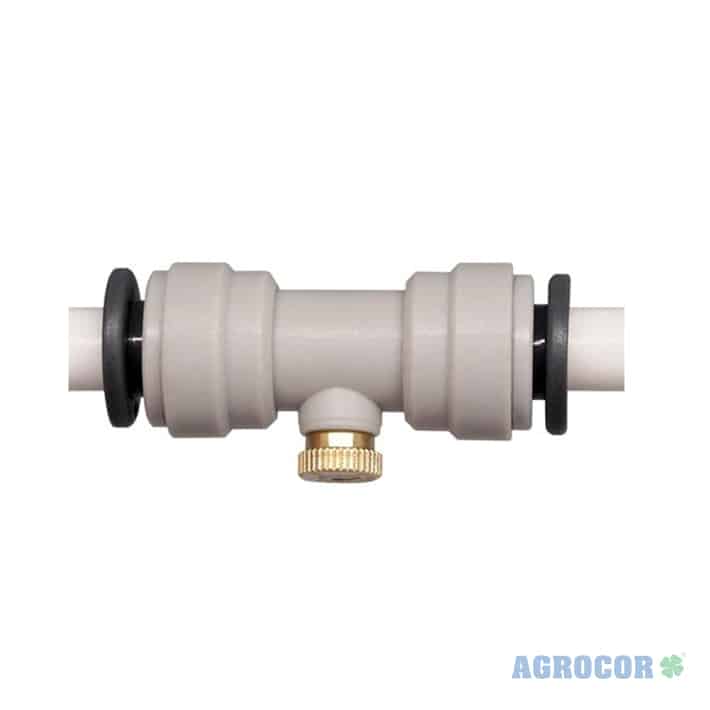 Te automatica 3/8 para tobera Drip&Fresh
