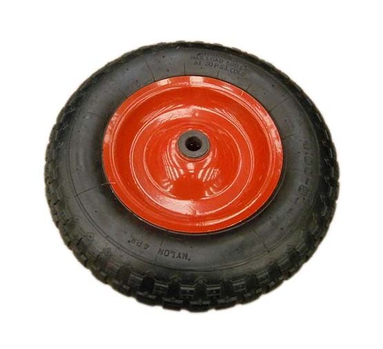 Rueda Antipinchazos 4-8" ANIPAL – Llanta Metálica con Rodamiento