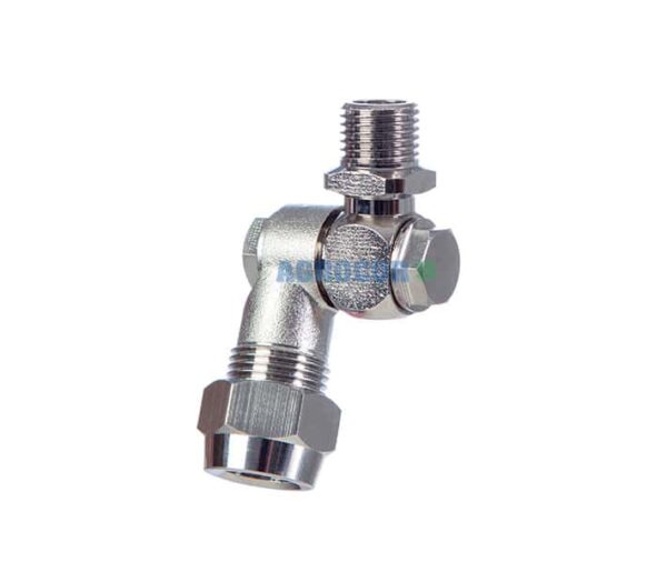 Portaboquilla articulado metal 1/4 simple