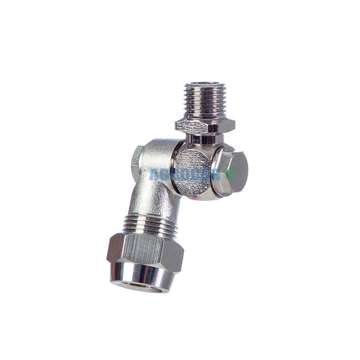 Portaboquilla articulado metal 1/4 simple