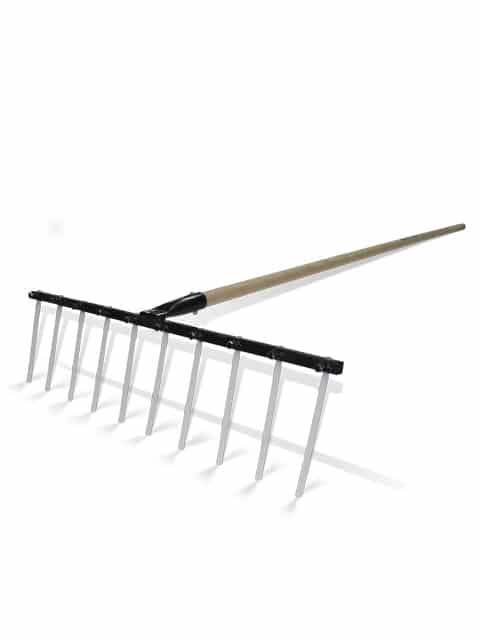 Rastrillo recogedor de tallos (simple)