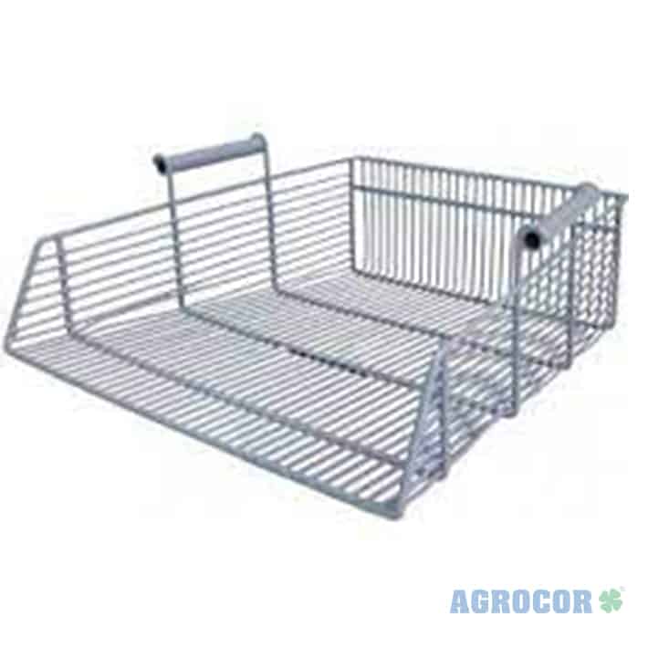 Caja recogedora metalica standar color gris