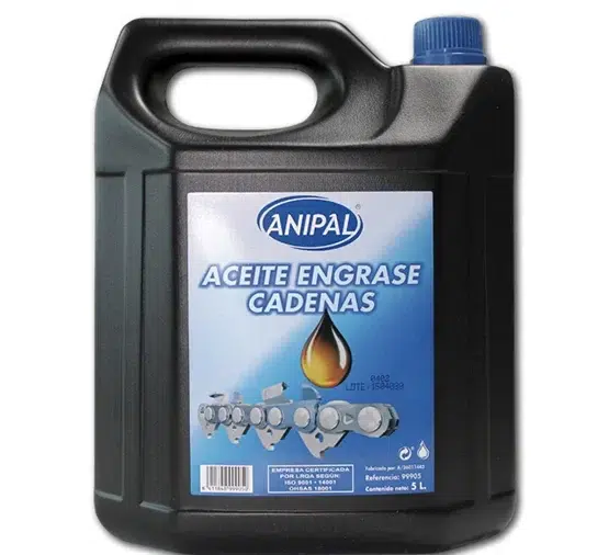 Por qué es vital una lubricación adecuada en su motosierra El uso de un aceite específico para cadenas como el de ANIPAL es fundamental para evitar averías graves. A diferencia de otros aceites de motor reciclados o inadecuados, este lubricante está diseñado para soportar las presiones de corte y limpiar los restos de serrín de la guía de la espada. Una lubricación deficiente puede provocar la rotura de la cadena o el gripado de la punta de la espada. El formato de 5 litros es la opción más rentable para agricultores, podadores y profesionales forestales que requieren un suministro constante para sus jornadas de trabajo. Aceite ANIPAL Cadenas 5 litros motosierra