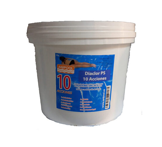 Anipool 10 efectos 5 kg. tabletas de 200 gr.