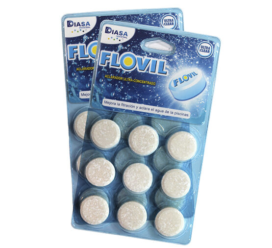Anipool floculante Flovil Blister 9 pastillas