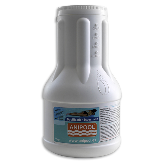 Anipool invernaje dosificador 2 kg. (blanco)