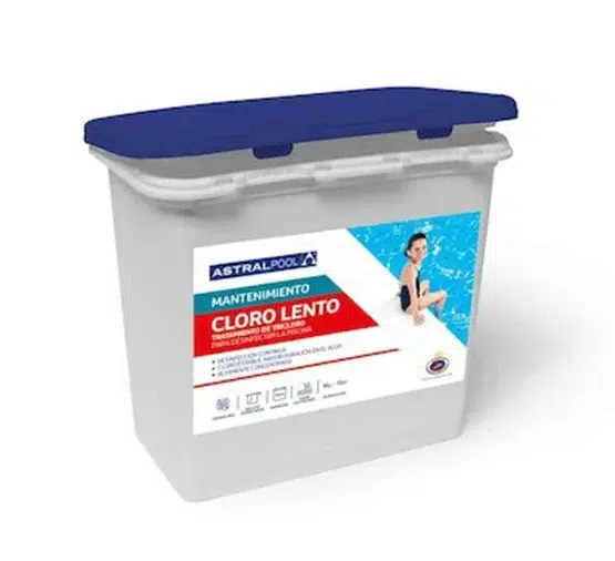 Astral cloro lento 5 kgs.