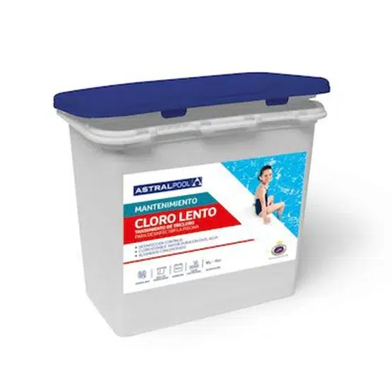 Astral cloro lento 5 kgs.