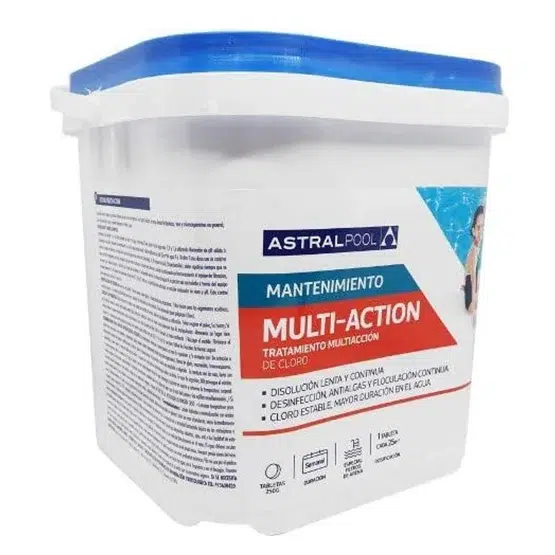 Astral multiaccion tab.5 kg.sin borico