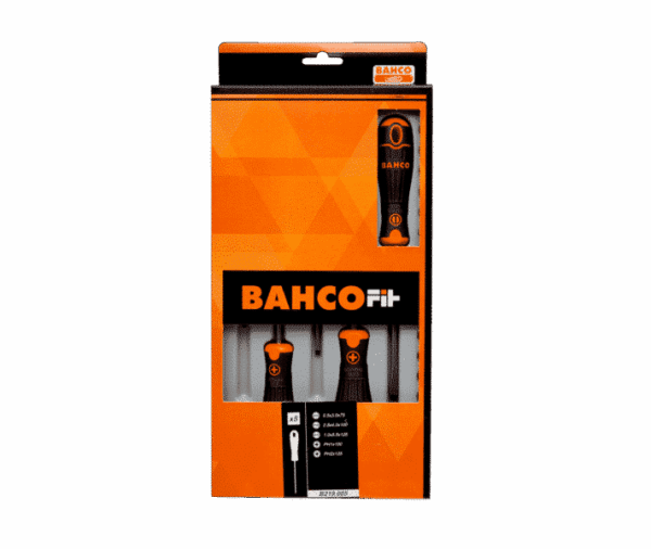 Juego destornilladores bahcofit 5 piezas