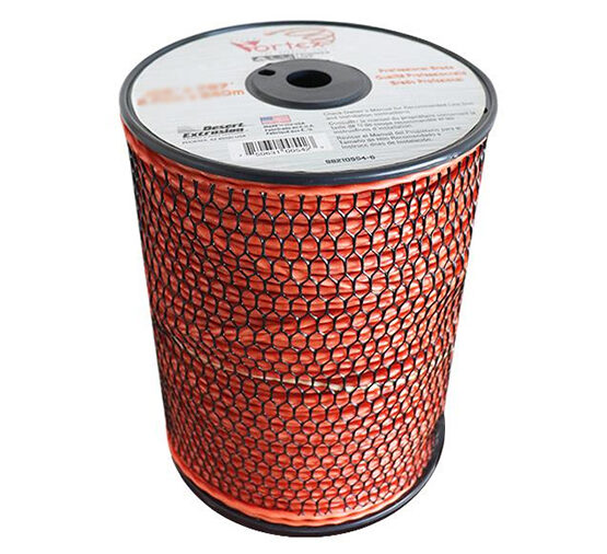 Hilo nylon VORTEX Aluminio trenzado 3.9 mm x 128 m