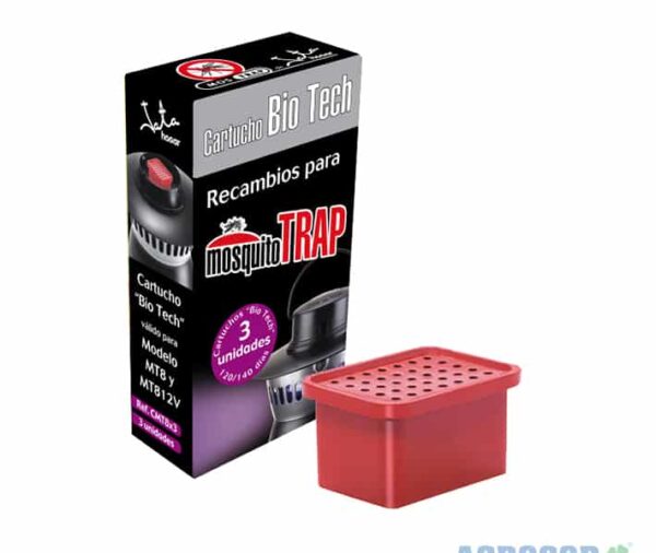 Anti mosquitos - cartucho Bio Tech MT8 (pack 3 un)