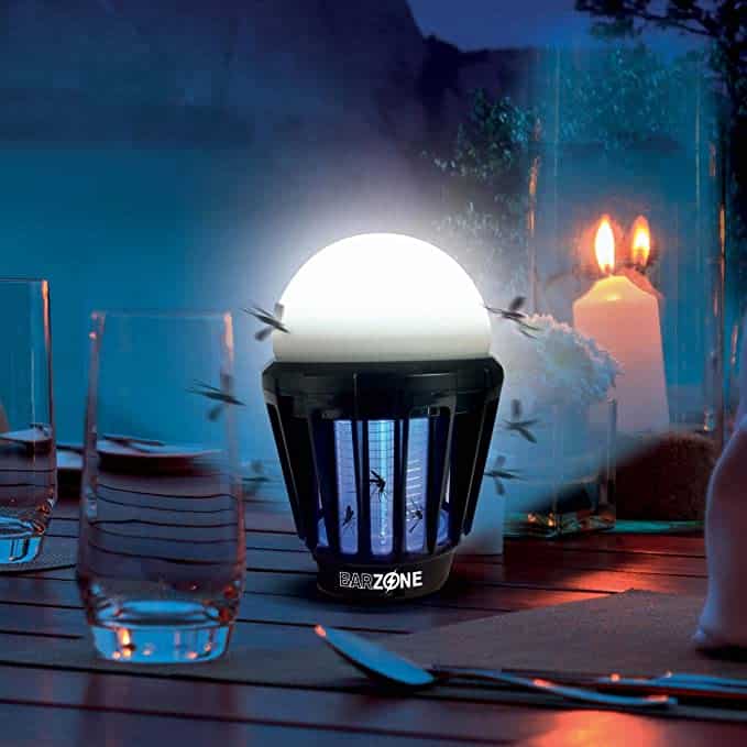 Barrera 2en1 Bombilla Nomadic anti mosquitos COMPO - Imagen 3