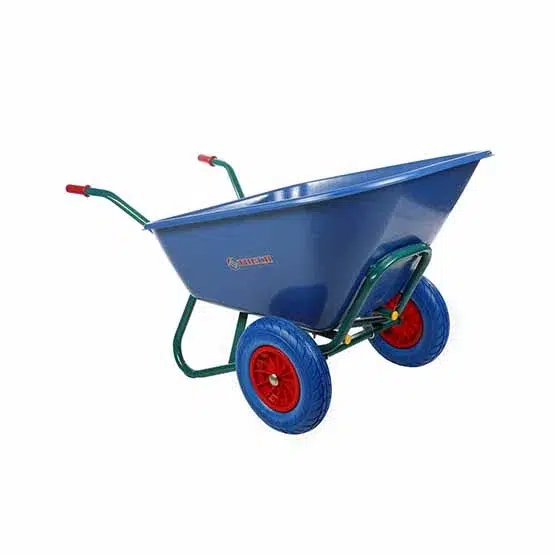 Carretilla C2/900 Nylon Azul 300 L. (Rueda normal)