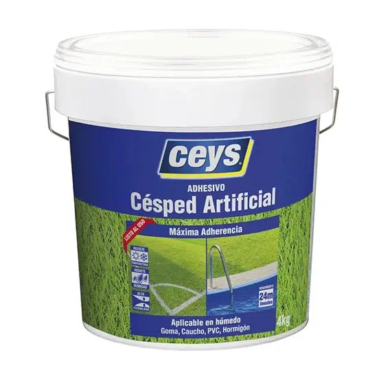 Ceys adhesivo cesped artificial bote 4 kg.