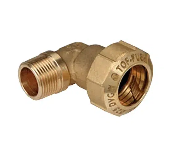 Codo RH laton P.E. 1 1/4" EFFEBI