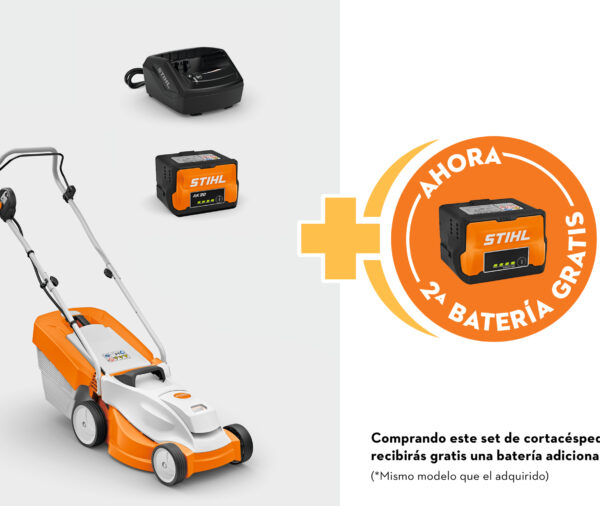 Cortacesped STIHL RMA 239 C (con AK30 + AL101)