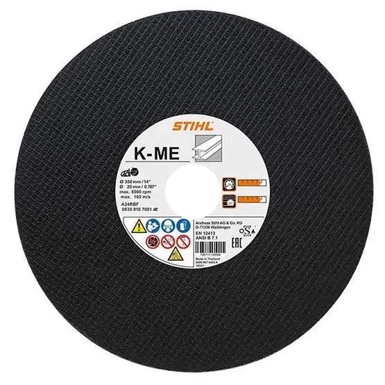 Disco Tronzadora Acero K-ME 300 x 3,5 mm.