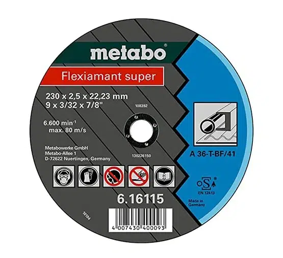 Disco corte Flexiamant Super A36-T Metal ø 115x2.0