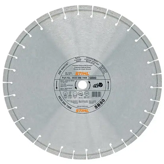 Disco tronzadora Diamante D-SB 90 300 x 2,6 mm