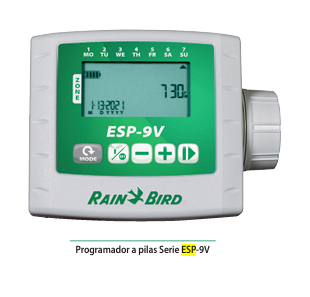 Programador Rain Bird ESP-9VI-4  9 v.