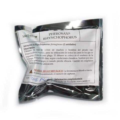 Feromona PICUSAN (picudo rojo) PHEROSAN RHYNCHOPHORUS (2uds/bolsa)