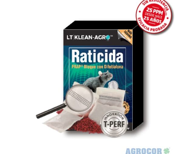 Raticida LT KLEAN AGRO Grano Tech 150 grs