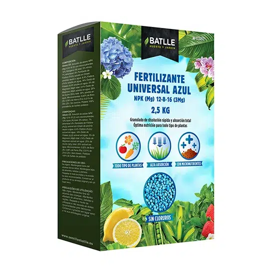 Fertilizante Universal Azul BATLLE 2,5 Kg