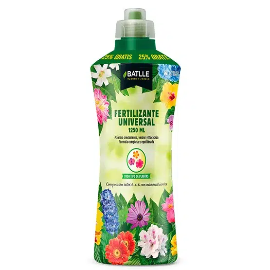 Fertilizante Universal BATLLE Líquido 1250 ml