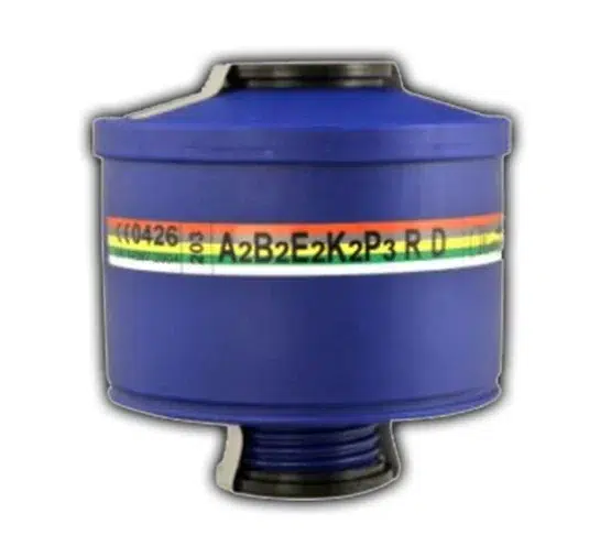 Filtro 203 A2B2E2K2P3 R D conexion EN 148-1