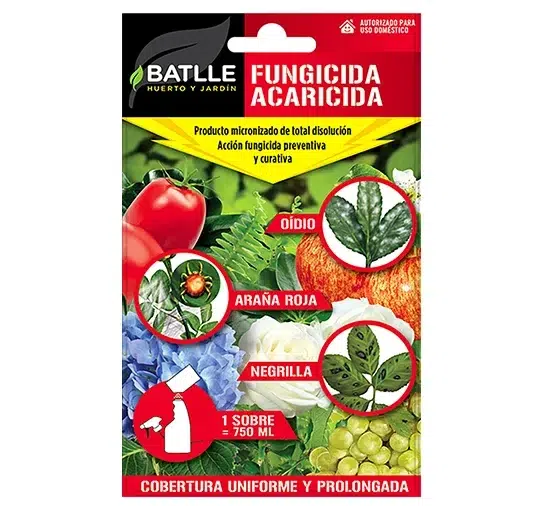 Fungicida Acaricida BATLLE sobre para 5 L