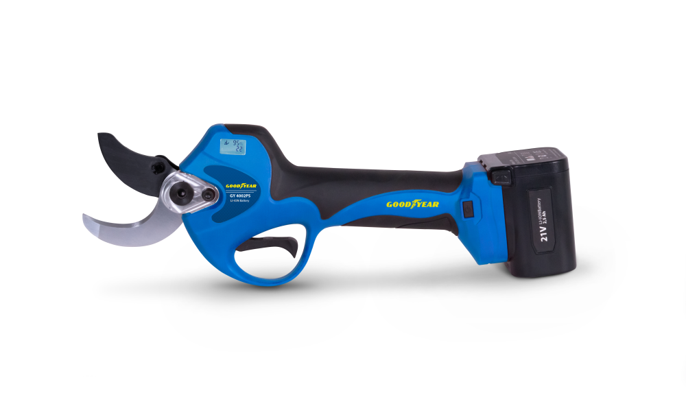 Tijera de poda a batería Ducati GY4002PS 40 mm con display digital y apertura progresiva