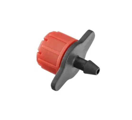 Gotero regulable 0-70 l/h (rojo)