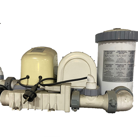 Clorador piscinas portatiles con bomba