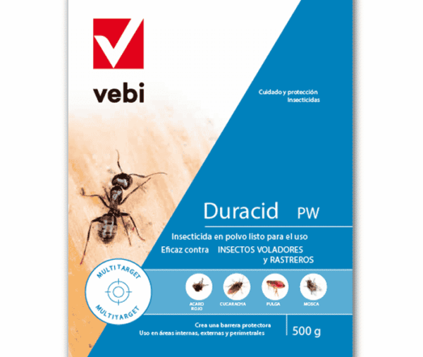 Insecticida en polvo DURACID PW 500 gr