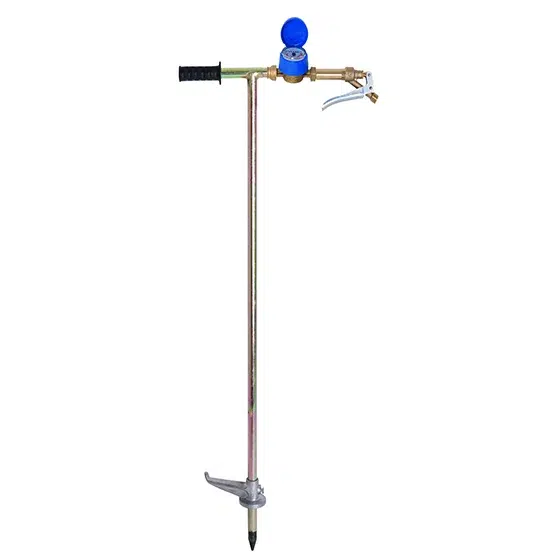 Inyector viña con contador puño gatillo laton 784