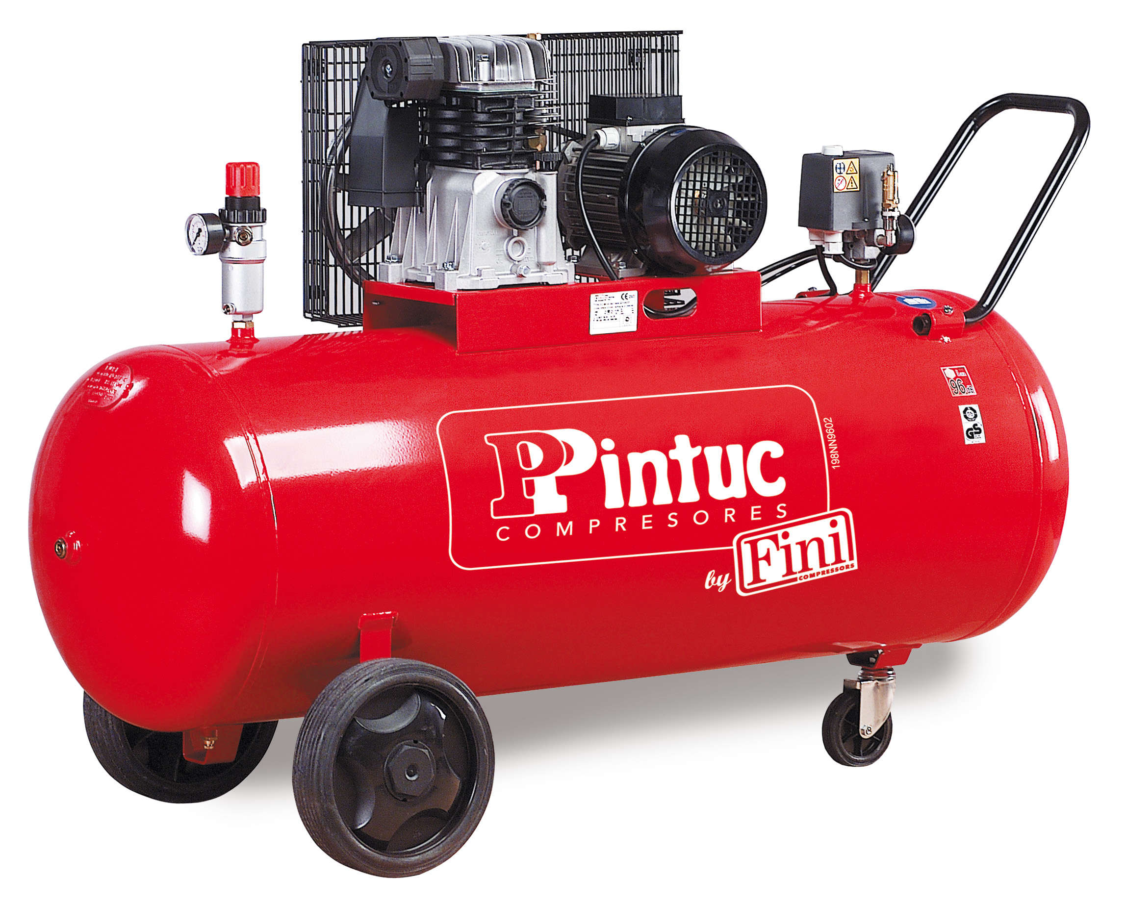 Compresor 200 lt Correas 3 CV 230V monof.