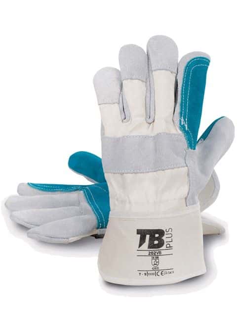 Guante Serraje Vacuno Gris  202 VB