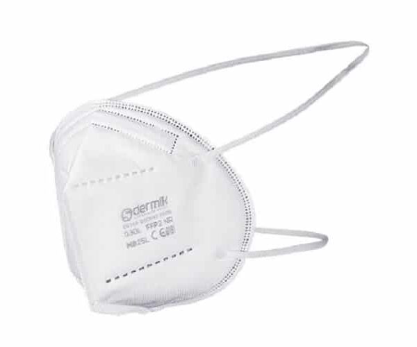 Mascarilla plegada MB25l DERMIK FFP2 sin válvula